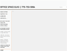 Tablet Screenshot of officespaceelko.com
